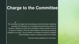 Puget Sound University Renaming Committee Process and Recommendations