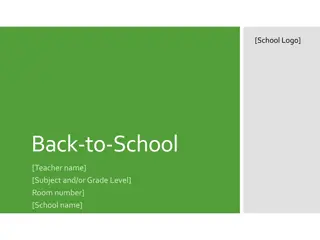 Engaging Back-to-School Classroom Activities and Communication for Students and Parents