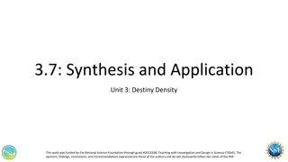 Density Concepts and Problem Solving in Science Education