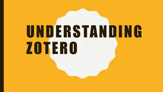 Understanding Zotero: A Comprehensive Overview of the Research Management Tool
