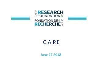 Canadian Policing Research: Collaborative Mission for Evidence-Based Decisions