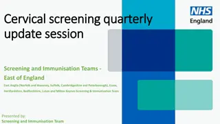 Cervical Screening and Immunisation Teams in East of England