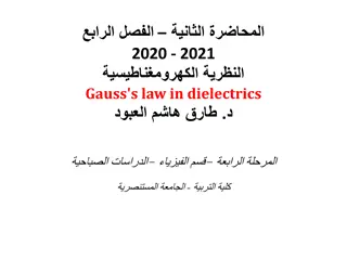 Understanding Gauss's Law in Dielectrics and Its Applications