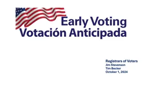 Manchester Early Voting Information & Locations