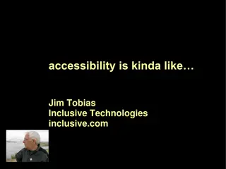 Understanding and Improving Accessibility in ICT Environments