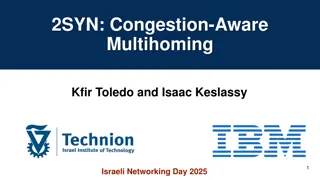 Congestion-Aware Multihoming Algorithm for Router Load Balancing