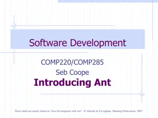 Introduction to Ant Build Tool for Java Development