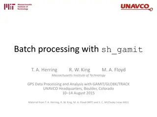 Efficient Batch Processing Tips for GPS Data Analysis