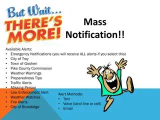 Mass Notification Alerts and Modern Emergency Communication Solutions
