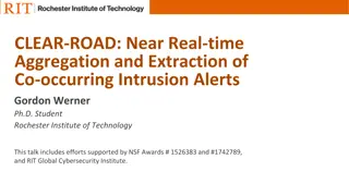 Real-time Aggregation and Extraction of Intrusion Alerts