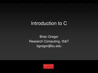 Introduction to C Programming: History, Syntax, and Makefiles
