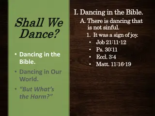 Dancing in the Bible: Sign of Joy, Celebration, and Worship