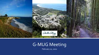 Grant Management Meeting Updates & Procedures