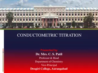 Conductometric Titration Essentials and Applications