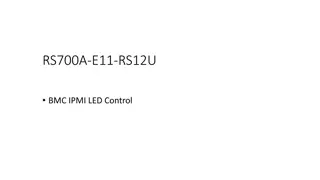 LED Control Commands for RS700A-E11-RS12U BMC IPMI