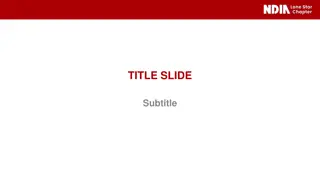 Dynamic Presentation Slides for Engaging Audiences