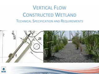 Constructed Wetland Technical Specifications and Requirements