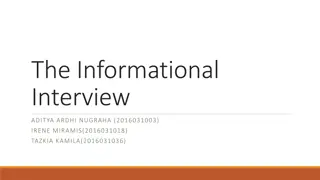 Effective Strategies for Conducting Informational Interviews