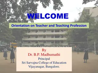 Understanding the Roles and Qualities of Teachers in Education