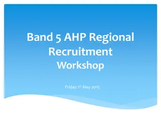 Innovative Solutions for Regional AHP Recruitment Workshop