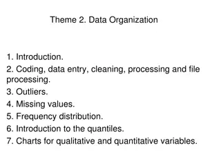 Exploring Data Organization and Analysis Techniques