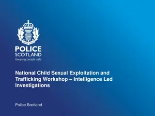 Child Protection and CSE Investigations in Scotland