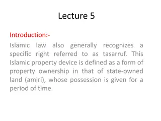 Understanding Islamic Property Devices in Iraqi Law