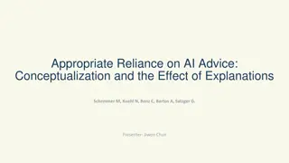 Understanding Appropriate Reliance on AI Advice: Conceptualization & Effects