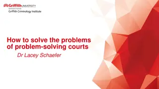 Solving Challenges in Problem-Solving Courts with Dr. Lacey Schaefer