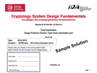 Cryptology System Design Fundamentals: ARSA Cryptosystem Examination
