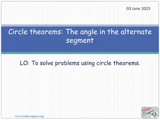 Understanding Circle Theorems and Geometric Properties