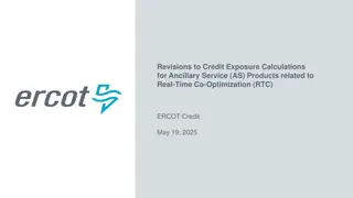 Revisions to Credit Exposure Calculations for AS Products in RTC Update