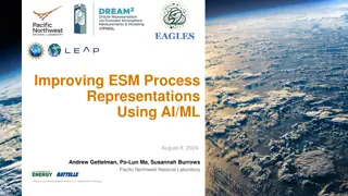 Improving ESM Process Representations Using AI/ML in Climate Science