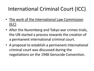 Establishment of the International Criminal Court: A Historical Overview