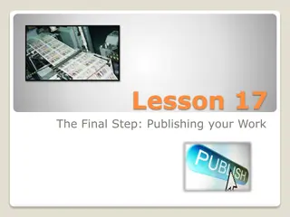 Ultimate Guide to Publishing Your Work - Step-by-Step Process