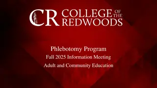 Phlebotomy Program Fall 2025: Information, Dates, and Requirements