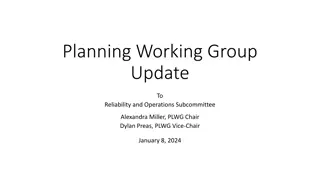 PLWG Update: Reliability and Operations Subcommittee Highlights