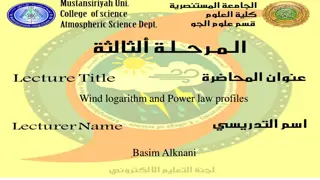 Wind Logarithm and Power Law Profiles: Modeling Wind Speed Profiles