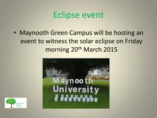 Witness the Solar Eclipse Event at Maynooth Green Campus