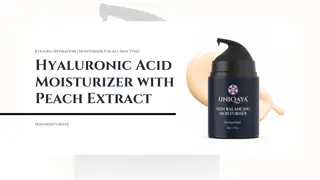 Hyaluronic Acid Skin Moisturizer For Oily & Dry Skin