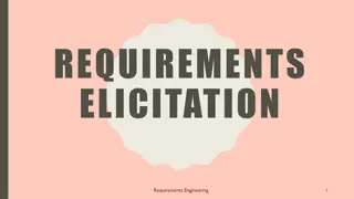 Requirements Elicitation in Software Engineering