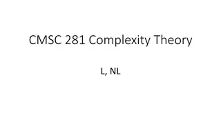 Complexity Theory and Logspace Computable Functions