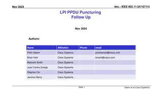 Composite APs Interoperability Solutions in IEEE 802.11-24/1071r3 Nov. 2024