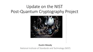 Post-Quantum Cryptography Update and Quantum Computing Implications