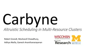 Optimizing Cluster Scheduling for Data Analytics Efficiency