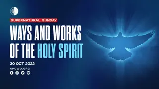 Divine Encounters: Reflections on the Holy Spirit's Presence