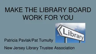 Effective Strategies for Strengthening Library Board-Director Partnership