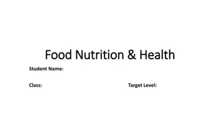 Understanding Nutrients and Their Roles in the Body