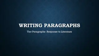 Effective Paragraph Writing Using PEEC Strategy