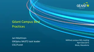 Enhancing Campus Networks for Research and Education: G.ant Project Overview